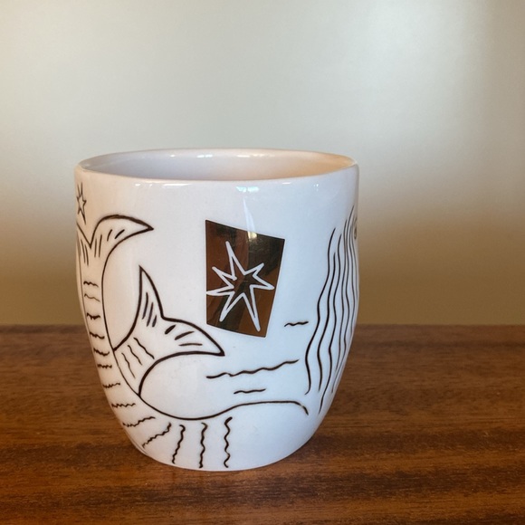 Starbucks Mermaid Mug 2013 Bone China Exc Shape - Picture 2 of 9